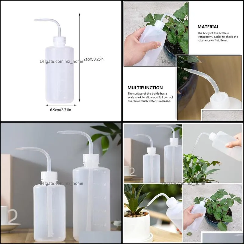 6pcs Gardening Watering Can Squirt Bottles 250ML 500ML Squeeze Equipments