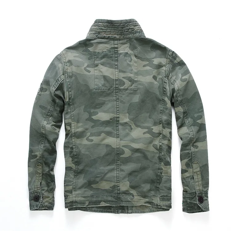 Mens Oversized Camo Casual Jackets For Men Thick Denim Sportswear For Casual Wear Military Winter Camouflage Coat In Green XXL Overall Size From Cinda02 52.66 DHgate.Com