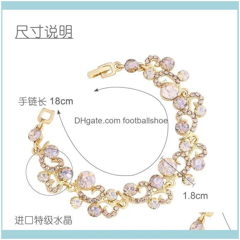 Designers New Bridesmaid Bracelet women`s exquisite fashion bracelet diamond hand jewelry brj93