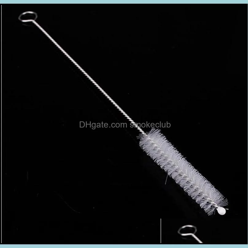 100X Pipe Cleaners Nylon Straw Cleaners cleaning Brush for Drinking pipe stainless steel pipe cleaner