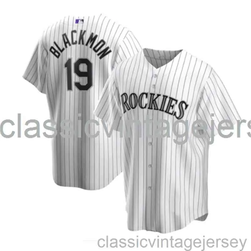 Charlie Blackmon White Baseball Jersey XS-6XL Stitched Men Women Youth baseball Jersey