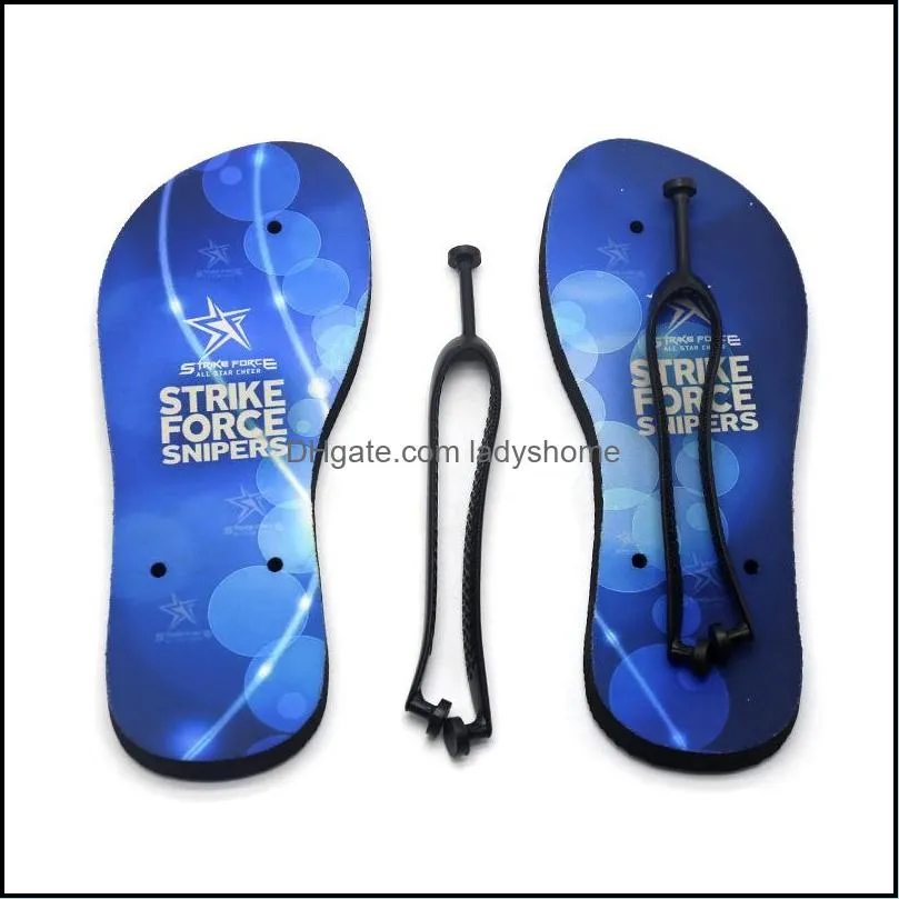 Sublimation Blanks Slippers Rubber Flat Bottomed Home Furnishing Flip Flops Men Women Indoors Bath Shoes Fashion Gifts HWC7419