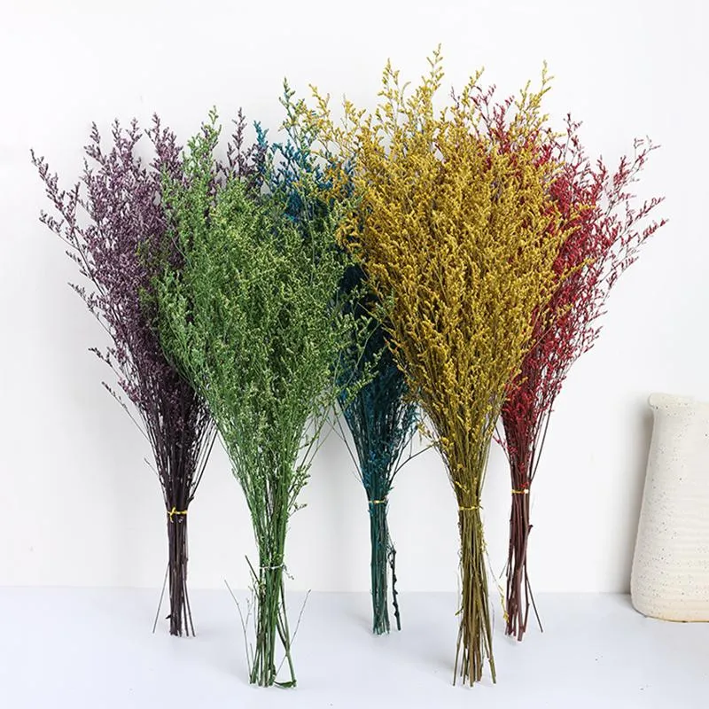 30G Lover Grass Natural Fresh Gedroogd Gecontroleerde Dansende Bloemen, Echte Forever Bloemtak voor Home Decor Bouquet Decoratieve bloemenkransen