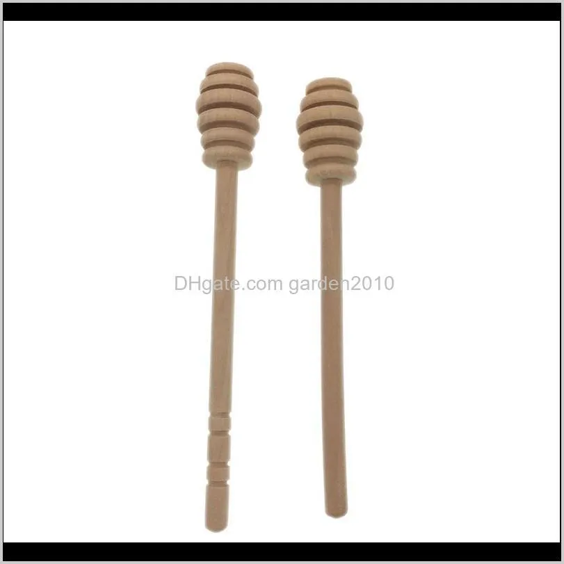 16cm long handle wood honey stick spoon mixing stick dipper for honey jar supplies kitchen tools