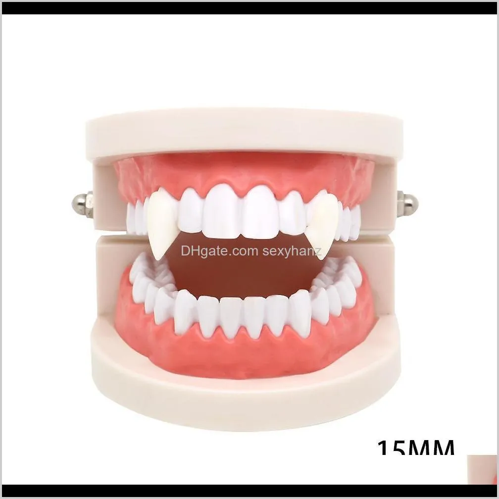 teeth halloween vampire denture zombie teeth tigress cosplay prom props resin teeth hip-hop jewelry hot