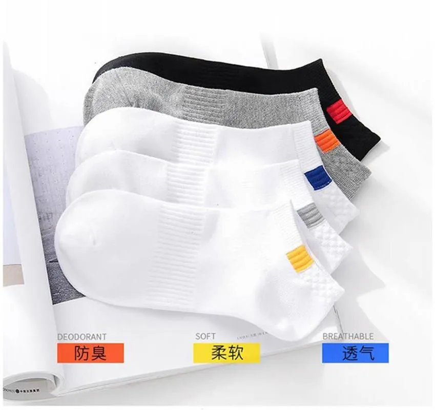 Chaussettes pour hommes 10pc 20pc binder coton coton riche de coton riche sport
