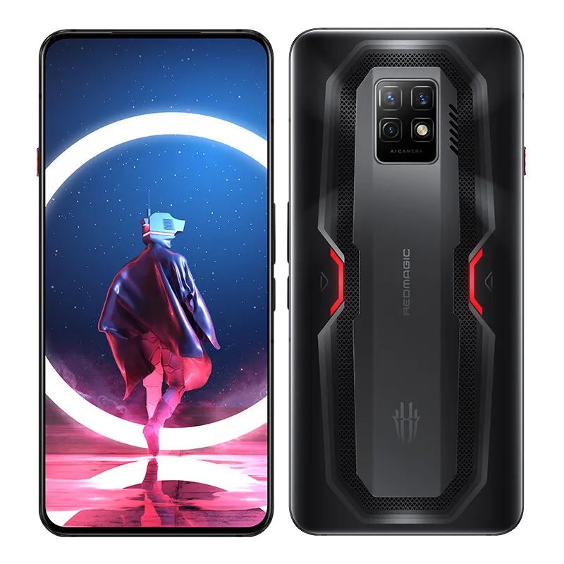 Original Nubia Red Magic 7 Pro 5g Mobiltelefon Gaming 12GB RAM 128GB ROM SNAPDRAGON 8 Gen 1 64.0MP NFC Android 6.8 "Amoled Full Screen Fingerprint ID Face Smart Cell Phone