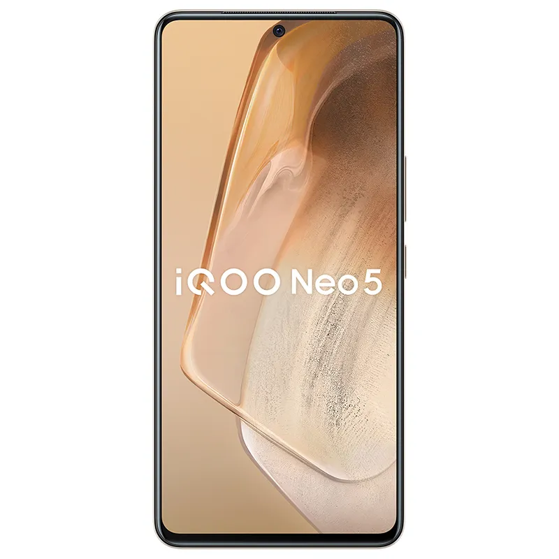 オリジナルのvivo IQoo Neo 5 5g携帯電話12GB RAM 256GB ROM Snapdragon 870オクタコア48MP HDR 10 4400mAh Android 6.62 "全画面指紋IDフェイスウェイクスマート携帯電話