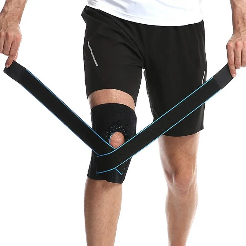 Genouillère de sport pour hommes et femmes, attelle de soulagement de la douleur, coussinets de Gel pour la sécurité, Compression, manchon de Bandage, coude