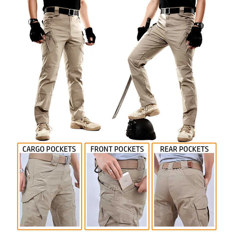 S.ARCHON IX9 City Military Tactical Cargo Pants Men SWAT Combat
