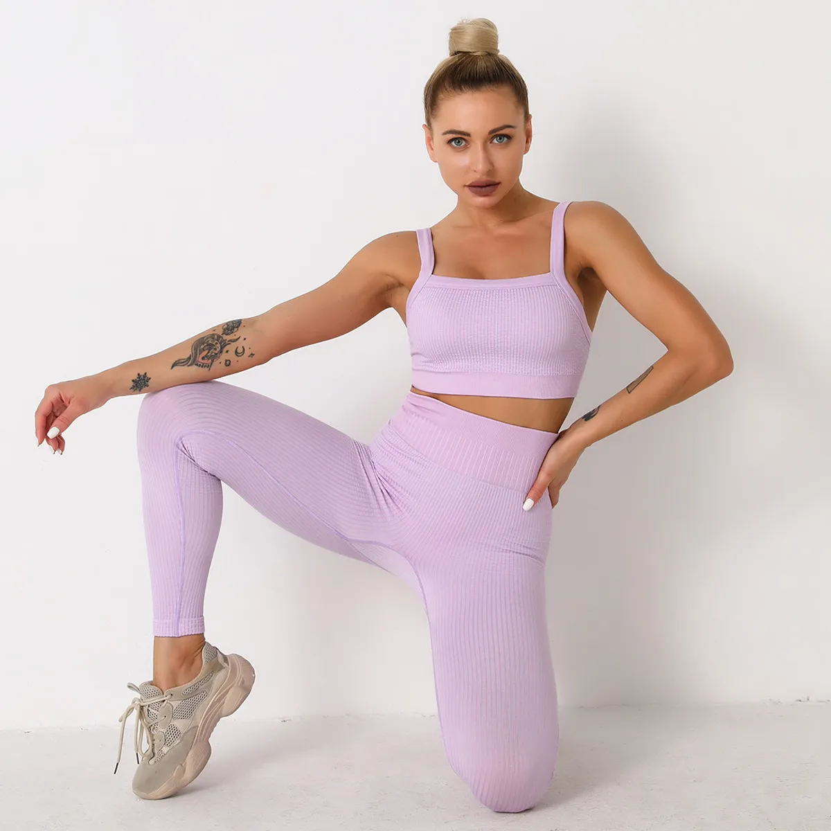 New Style Designer Tracksuit For Women Fitness Align Pant Seamless Workout  Leggings And Tech Fleece Workout Set With Sexy T Shirt For Active Bra Ideal  For Yoga, Gym, And Sports Activities From
