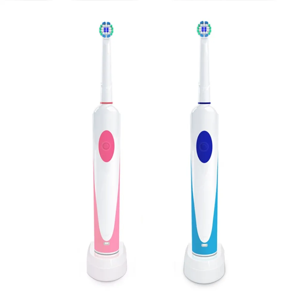 Adult Rotary Electric Toothbrush Inductive Charging 2 Minute Timer Oral Deep Cleaning Patented Model