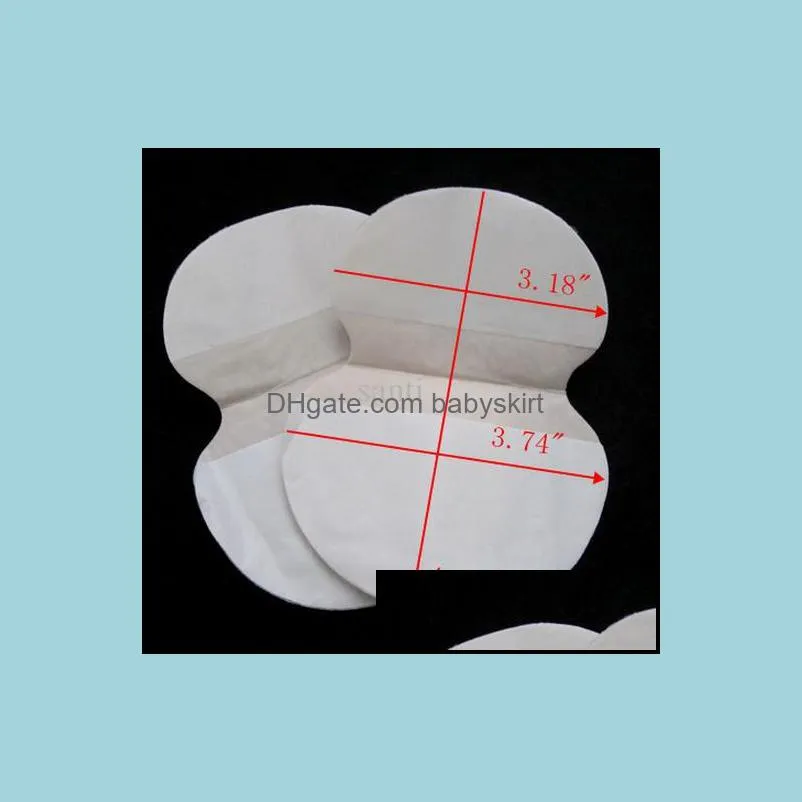 Hot Disposable Absorbing Underarm Sweat Guard Pads Deodorant Armpit Sheet Dress Clothing Shield Sweat Perspiration Pads