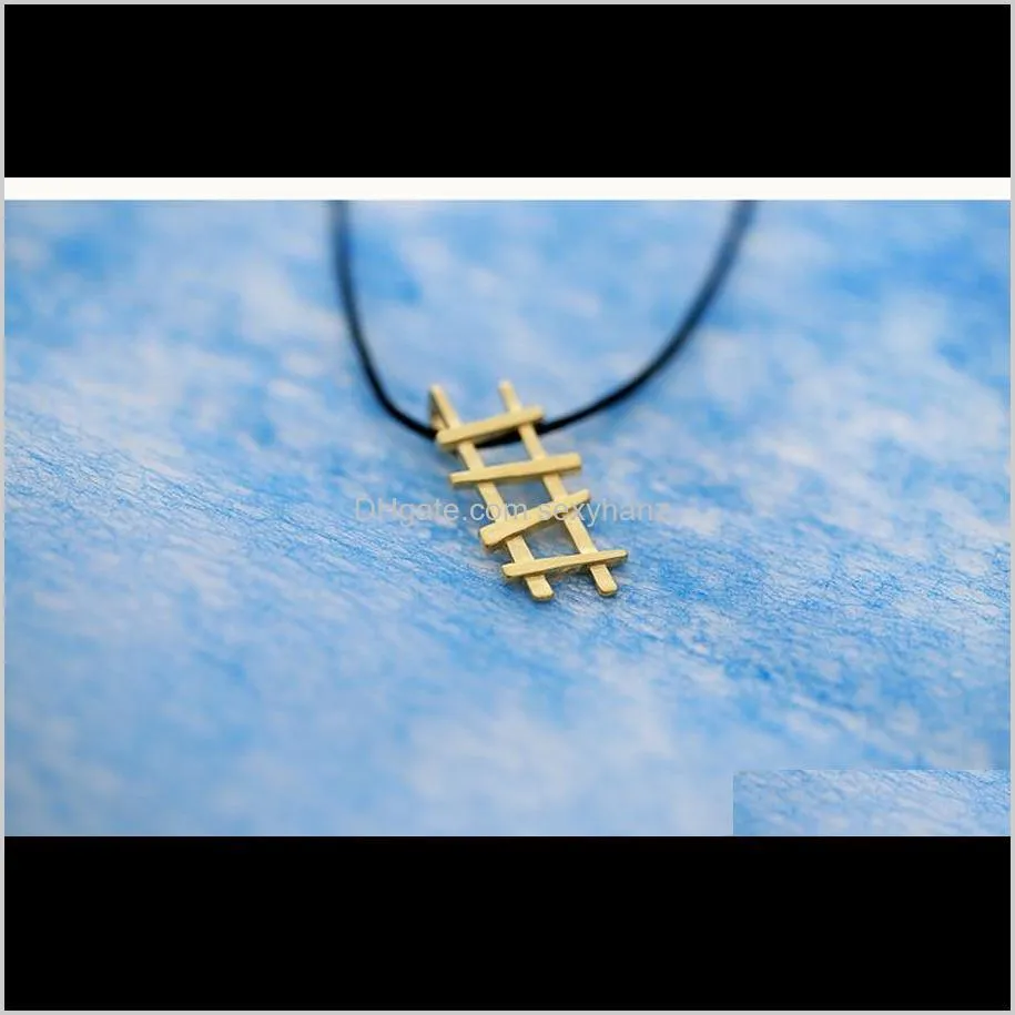 10pcs- n116 fashion little high ladder necklace cute celestial ladder necklaces fairy instrument tool necklaces