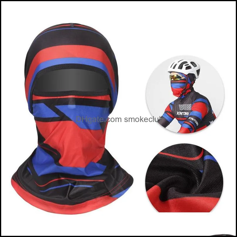 Cycling sports Riding hood face mask magic scarf headscarf Bicycle scarf outdoor fishing neck scarf summer sunscreen mask