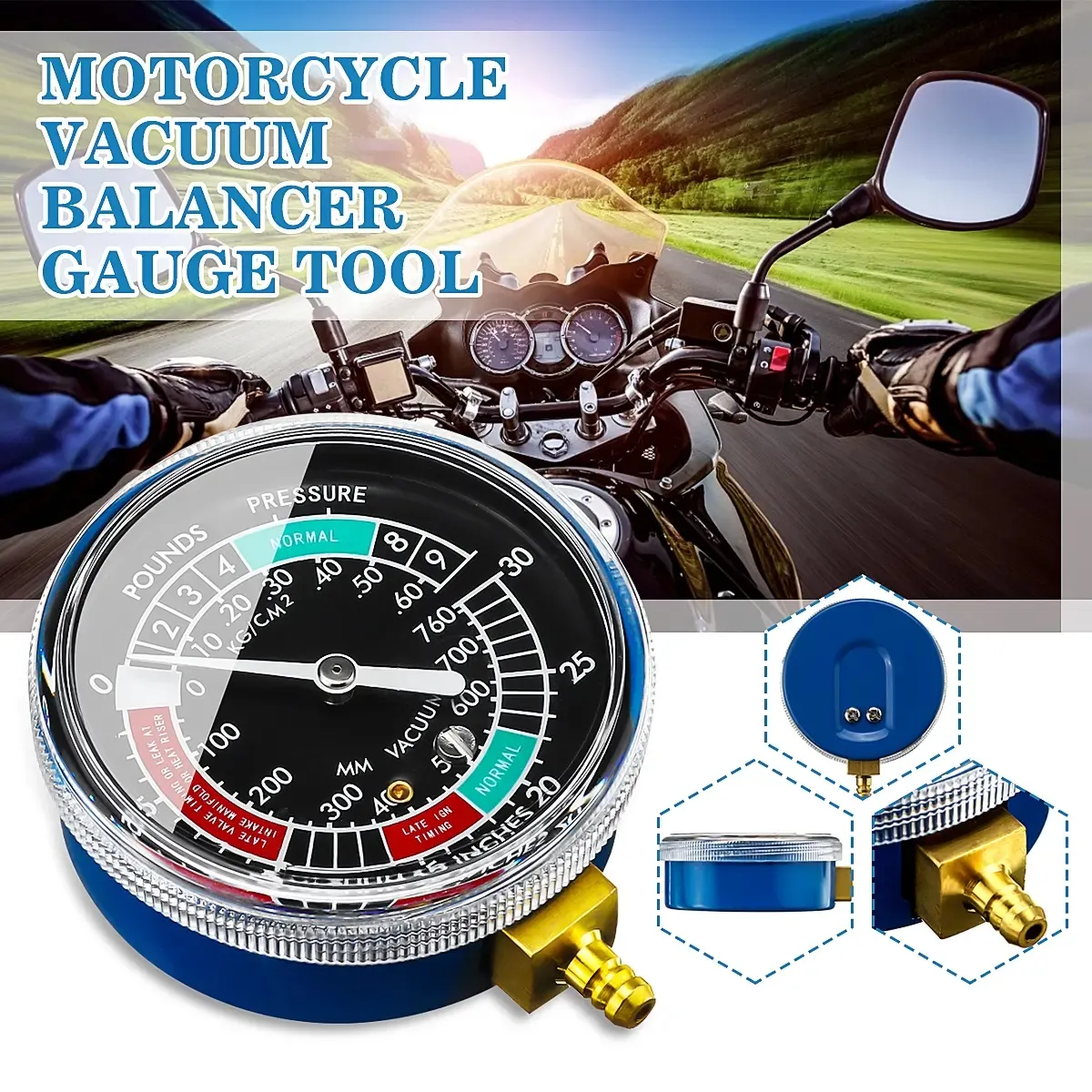 Precision Motorcycle Carburetor Synchronizer Tool...を￥1,829 | DHgate