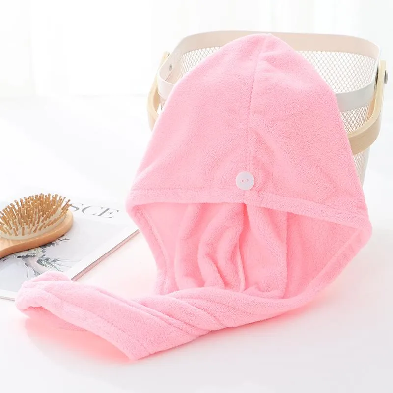 마술 퀵 드라이 헤어 마이크로 화이버 타월을위한 샤워 캡 Turban 랩 모자 캡 스파 수영 RH4274