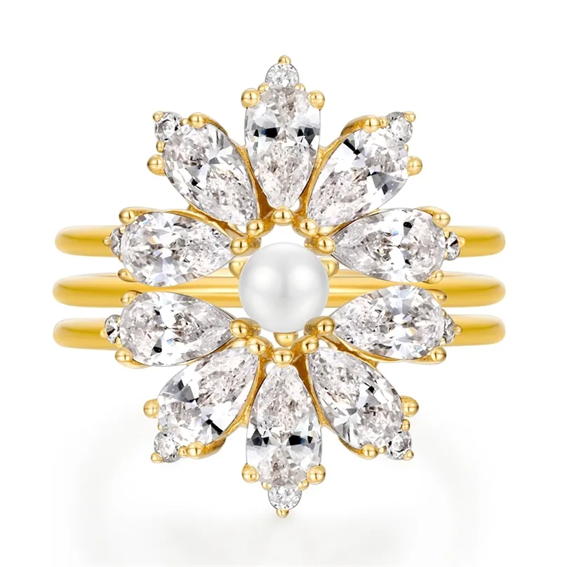 AllNoel 925 Sterling Silver Stackbara Ringar för Kvinnor DIY Smycken Personlighet Samarbetet 211217