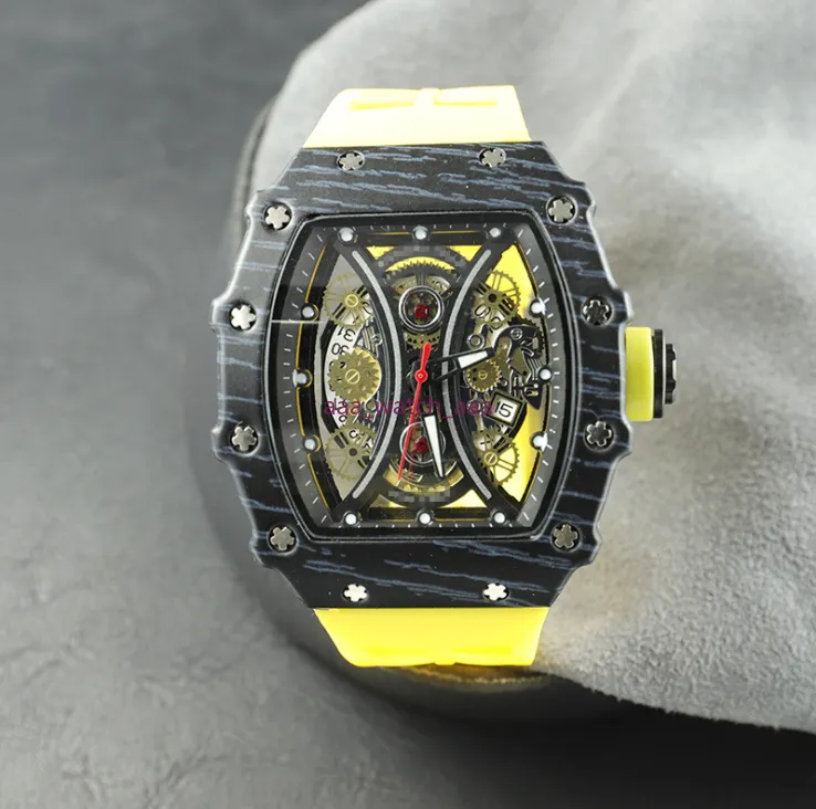Orologio da uomo al quarzo in silicone con numeri arabi