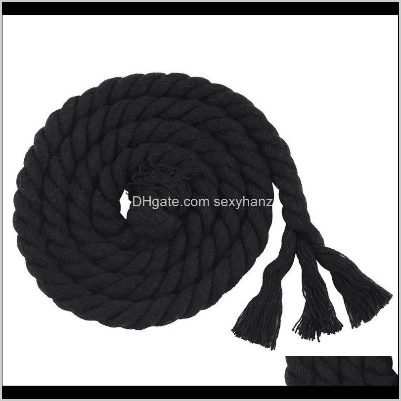 20mm cotton cord high tenacity twisted cotton rope 5 meters/piece home bag decorative ropes diy home textile accessories craft1