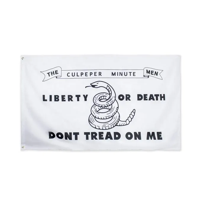 Culpepper 3' x 5'ft Flaggen Don't Tread Patriot Liberty Revolutionary 100D Polyester in lebendigen Farben mit zwei Messingösen