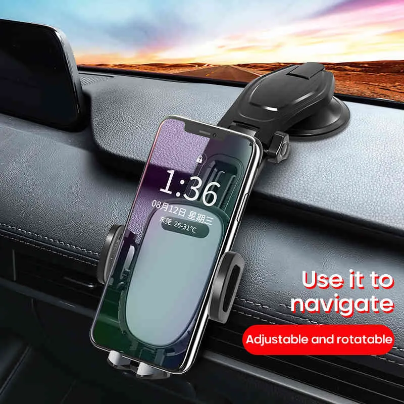 Universal Mobile Air Vent Mount Stand No Magnetic Cell Holder Phone In Car Bracket Xiaomi