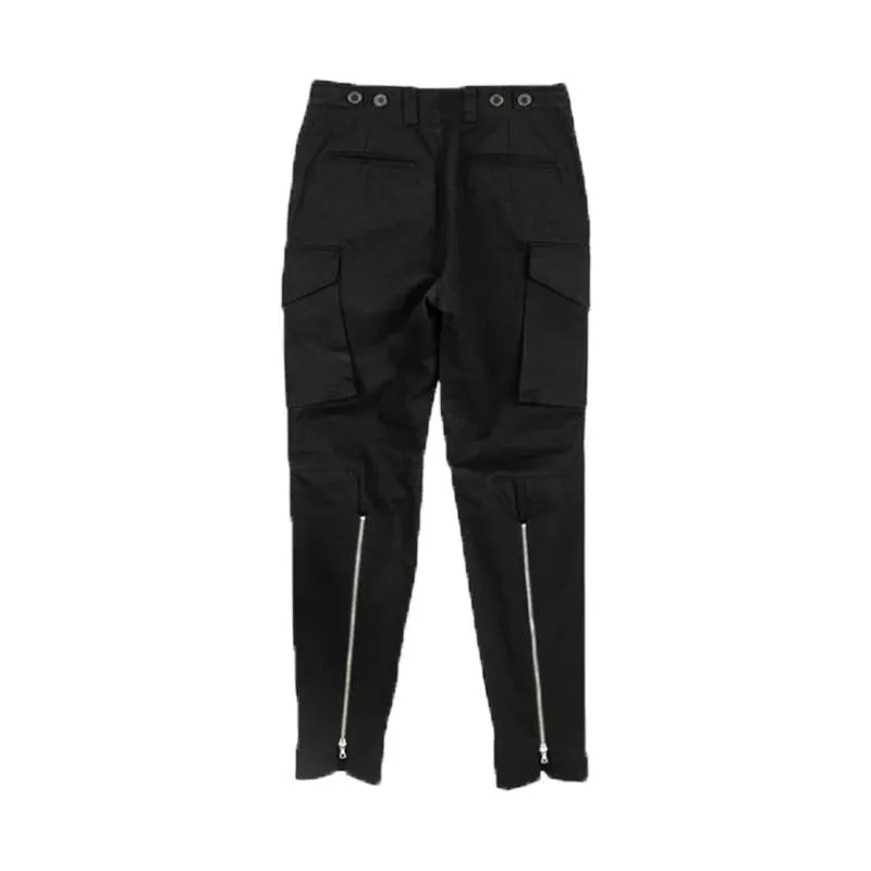 amnjx ・cargo pants・black・L size Airwalk Men's Slim Cargo Jogger Pants with Elasticized Cuffs