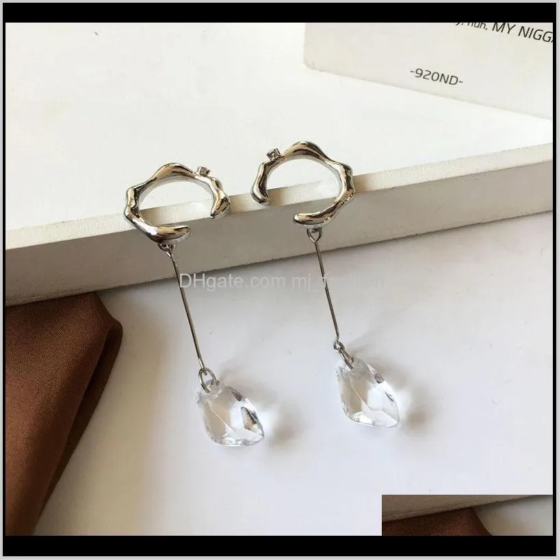 earrings designer earrings fashion temperament long-style tassels crystal ear clip for no ear hole women gifts high quality earrings