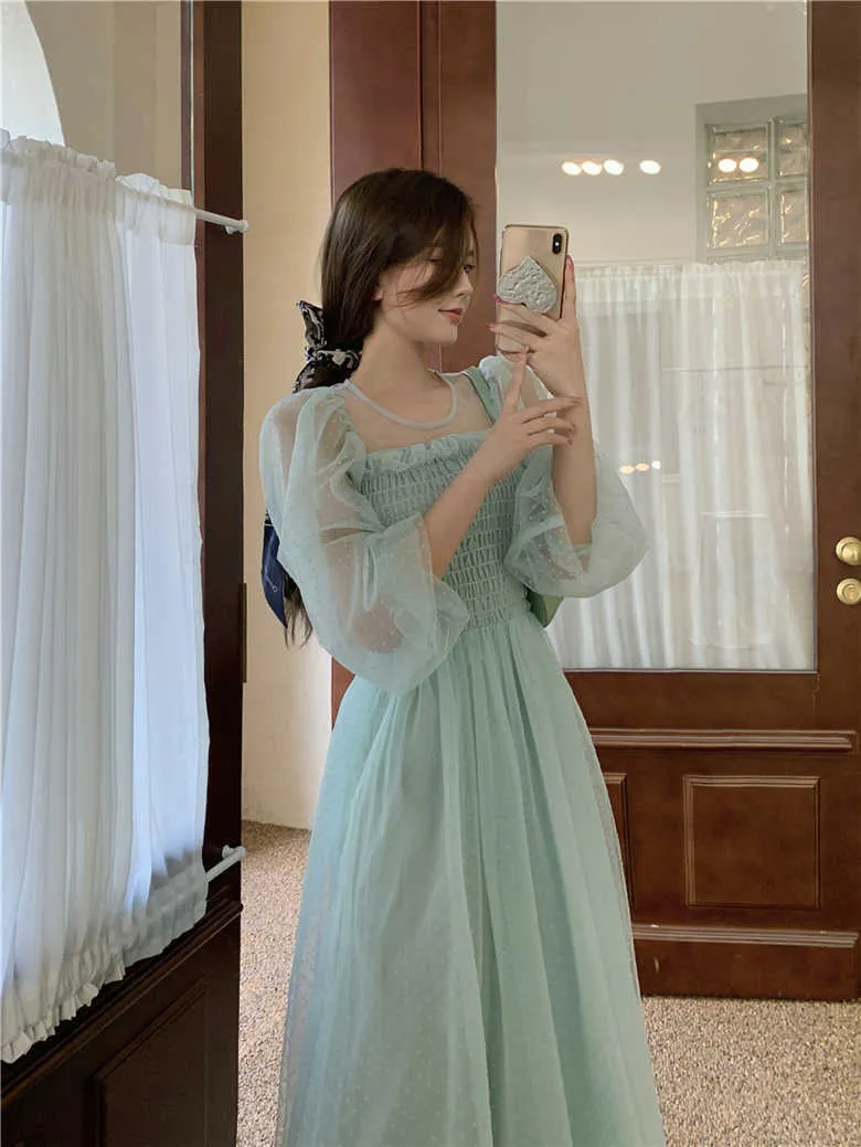 green emerald velvet dress Wedtrend Women Green Flower Bridesmaid Dress with Split Front A Line Ruffled Straps Corset Long Wedding Party Dress, Green Flower / US16 main image 1