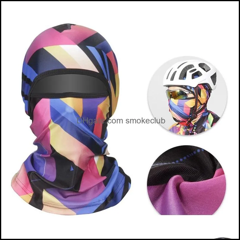 Cycling sports Riding hood face mask magic scarf headscarf Bicycle scarf outdoor fishing neck scarf summer sunscreen mask