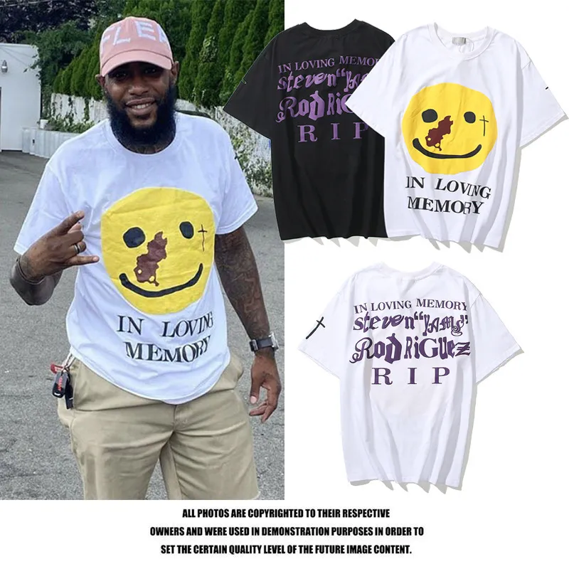 In Loving Memory Yams Day Graphic Tee - Cotton, Black, White, Casual, Loose  Fit, Streetwear