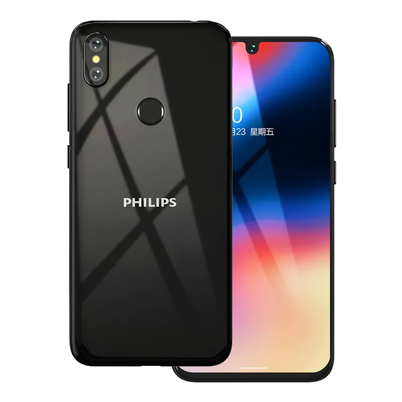 Оригинальные Philips S610 4G мобильный телефон 6 ГБ RAM 128GB ROM MTK MT6762 OCTA CORE Android 6.088 дюймов Полный экран 13.0MP 3300mAh лицо ID отпечатков пальцев Смартфон