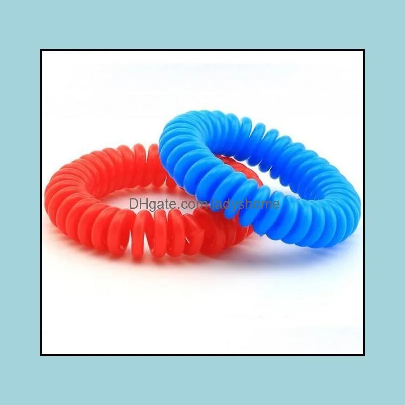 Mosquito Repellent Spring Bracelets Anti Mosquito Pure Natural Baby Wristband Hand Ring HWB7886