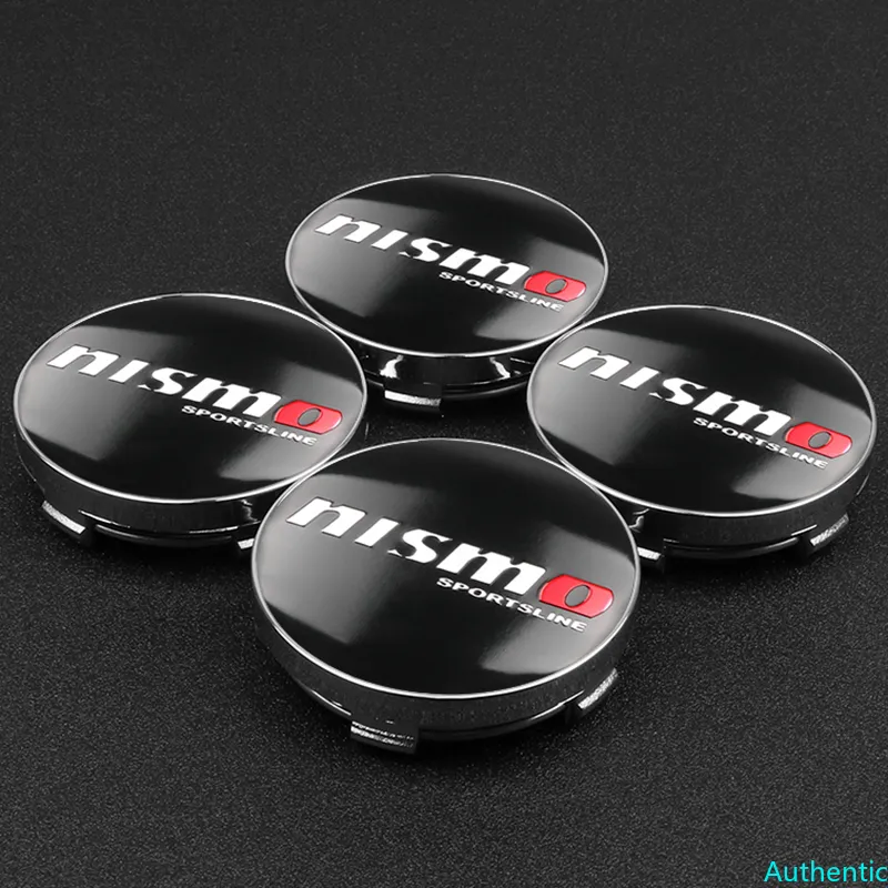 56/60mm Nismo Logo Wheel Center Hub Caps Car Emblem Badge Wheel Center