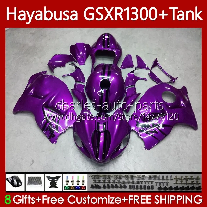 Suzuki için 1300cc Hayabusa Parlak Mor GSX-R1300 GSXR-1300 GSXR 1300 CC 74NO.125 GSXR1300 1996 1997 1998 1999 2000 2001 GSX R1300 2002 2003 2004 2005 2006 2007 PERAKTİK