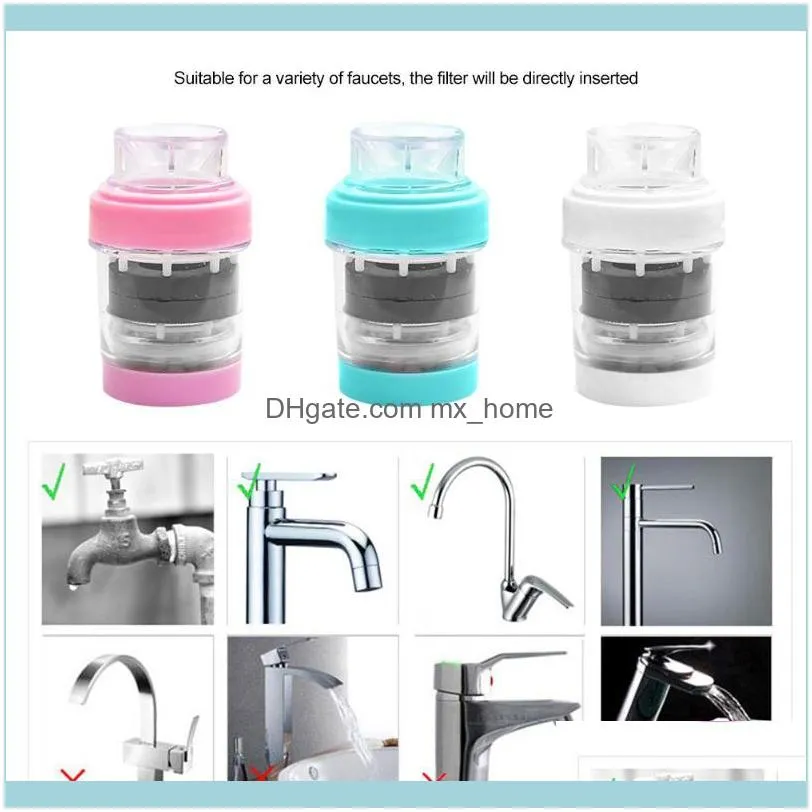 Kitchen Faucets Household Faucet Magnetized Water Purifier Drinking Transparent In-line Tap Pre-purifier Accessories Tools