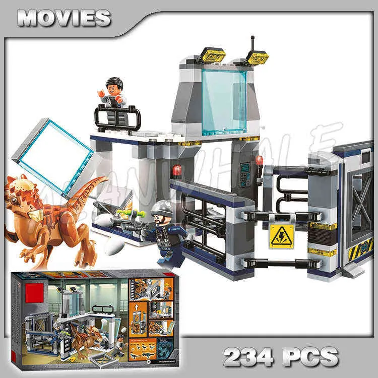 Jurassic World Stygimoloch Breakout Observation Deck Lab Model