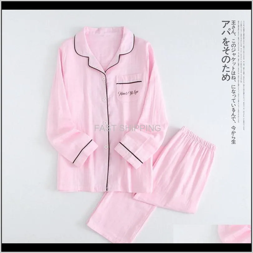 New 100% Cotton Pyjamas Women Pajamas