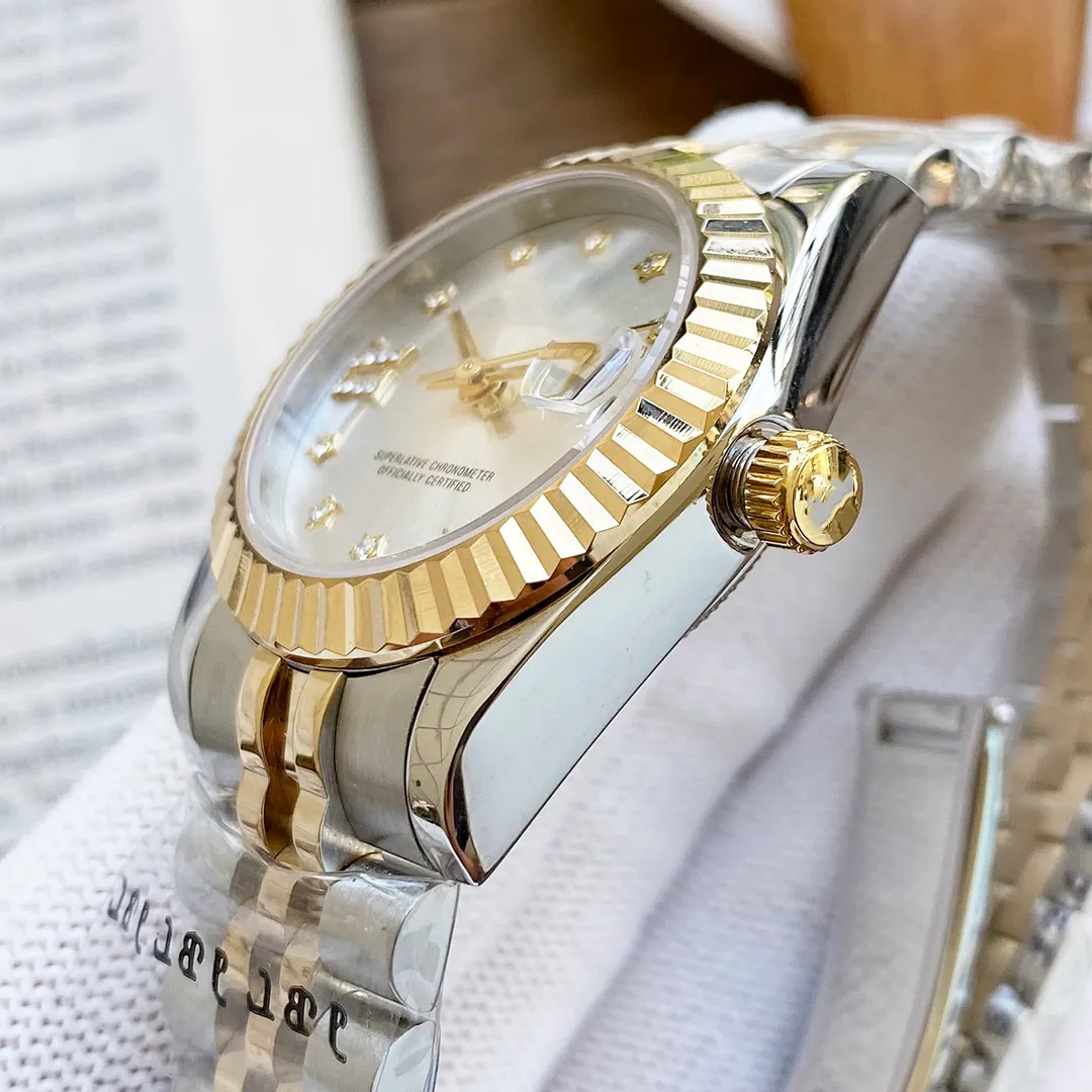 Stainless Steel Automatic Datejust Classic Watch For Ladies U1 AAA 