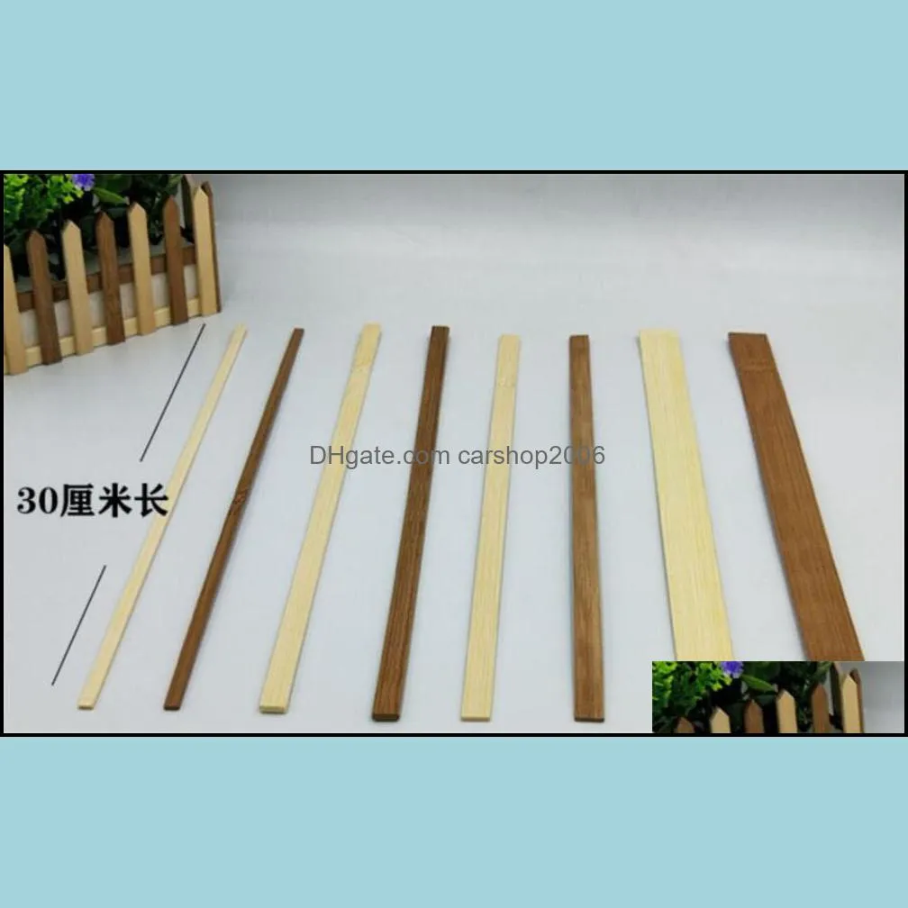 Factory Toothpicks Bamboo Sticks santi Wooden Craft Extra Long for Crafting (11.8 Length * 3/8 Inches Width)