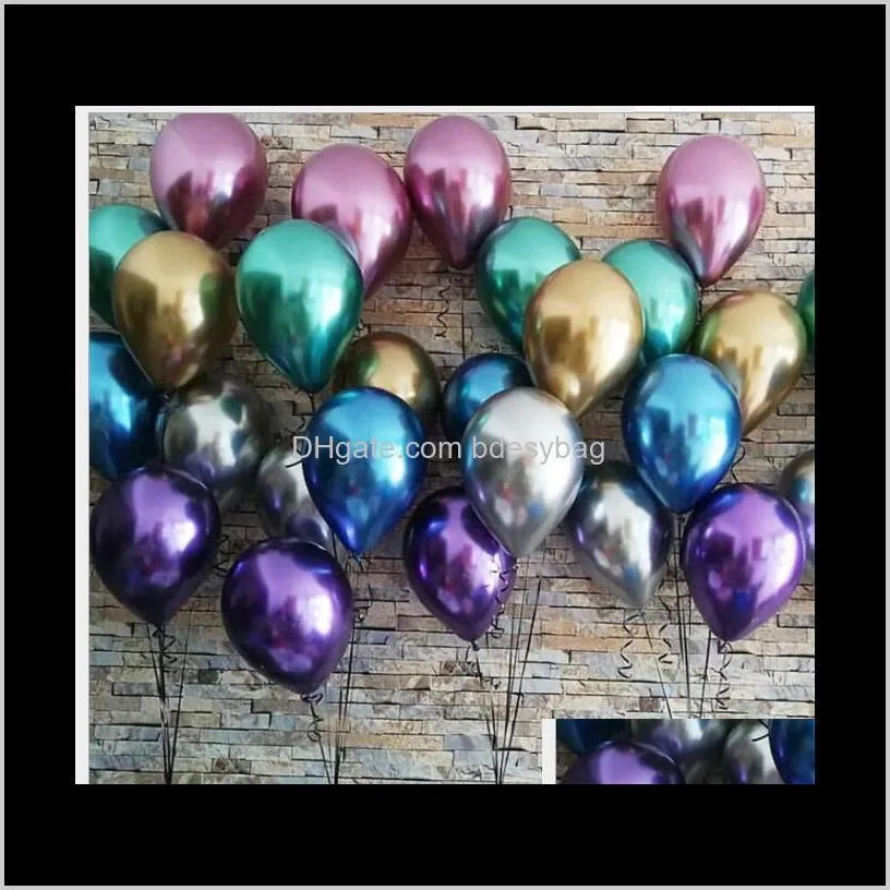 40cm 2.8g thickened metallic latex balloon metal balloon for wedding party decoration party decoration indoor and outdoor parties