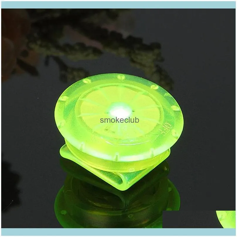 Bike Lights 3 Colors Mini Waterproof Outdoor Light Illuminating Shoe Clip Led Warning For Sports Cycling Running