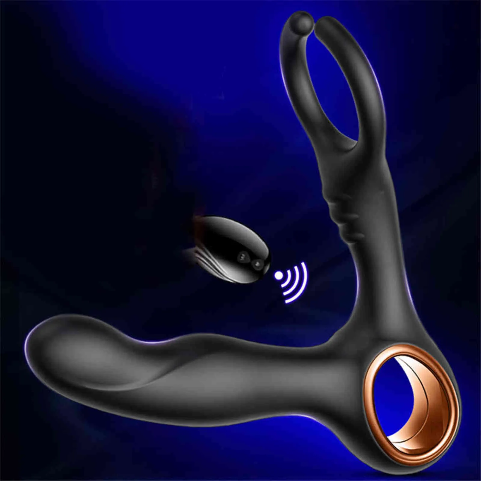 Wireless Remote Heating Dildo Vibrator For Men Prostate Massager Male Masturbator G spot Stimulation Butt Plug Sex Toys for Men (5)