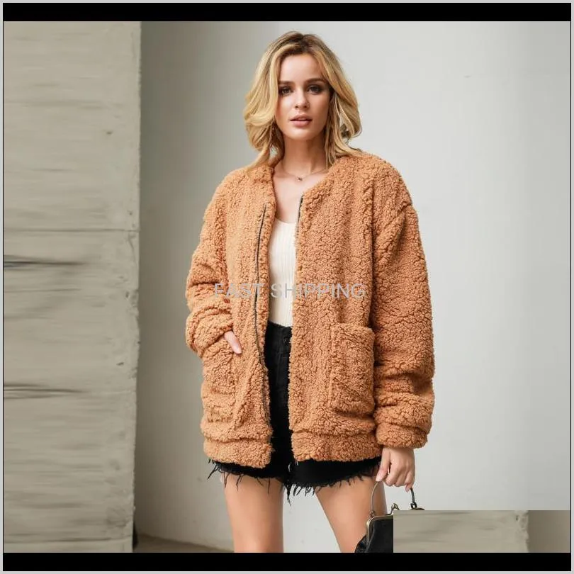 Womens Coats Winter Warm Fleece Jackets