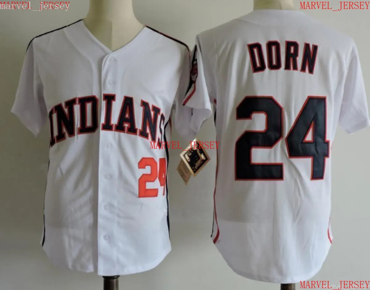 Maglie da baseball Roger Dorn personalizzate a buon mercato cucite personalizza qualsiasi numero di nome maglia da uomo da donna giovanile XS-5XL