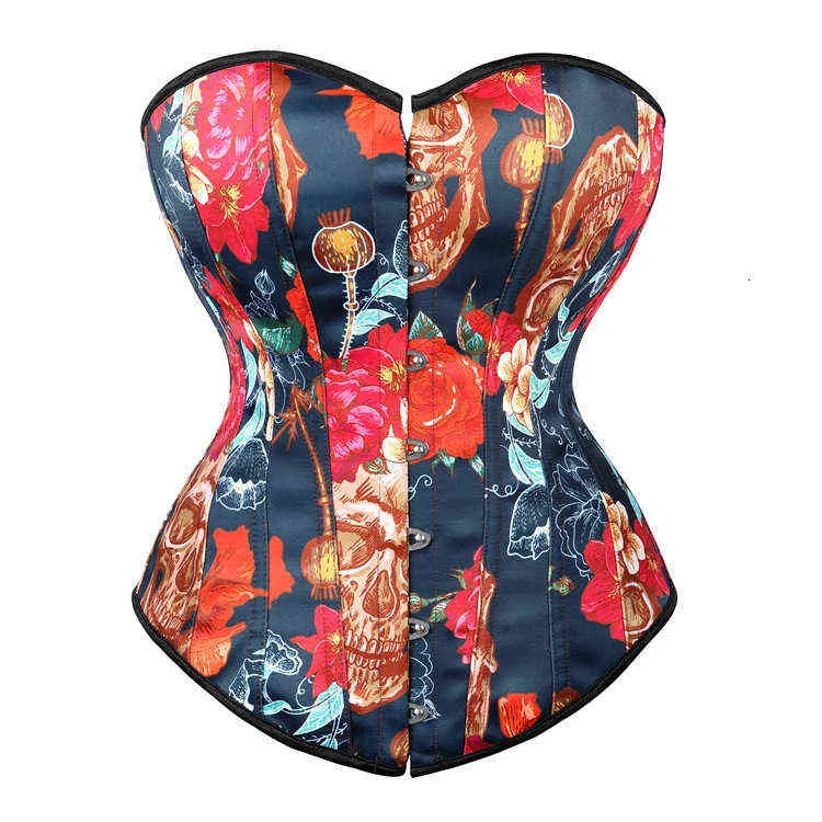 Taille ventre Shaper 2021 squelette tête couleur motif Style cour corps façonnage tissu