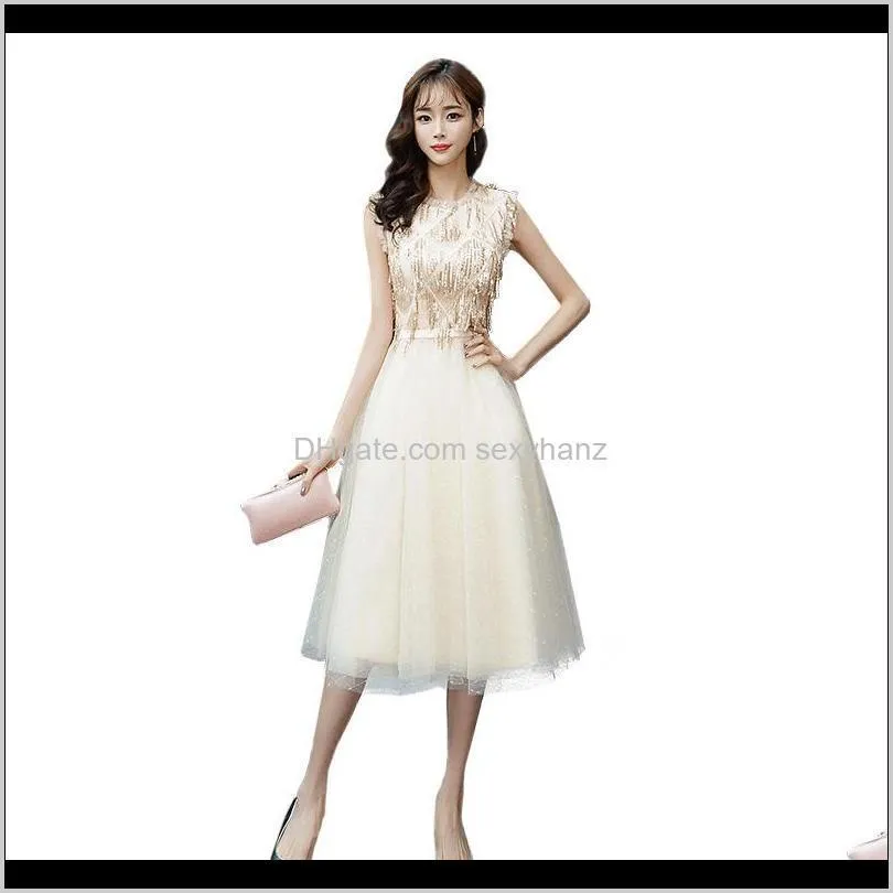 dress celebrity formal attire of 2020 new party noble elegant temperament women fashion show thin long evening gown in female