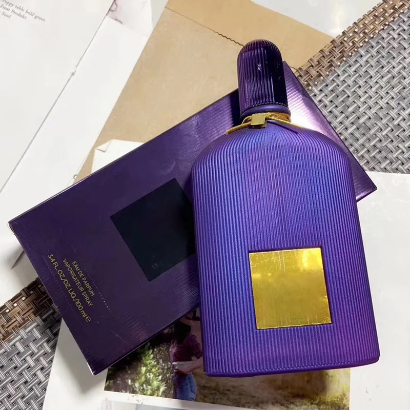 Parfums de parfum pour femmes vaporisateur 100 ml parfum de longue durée et charmant avec une livraison rapide gratuite de haute qualité Velvet Orchid