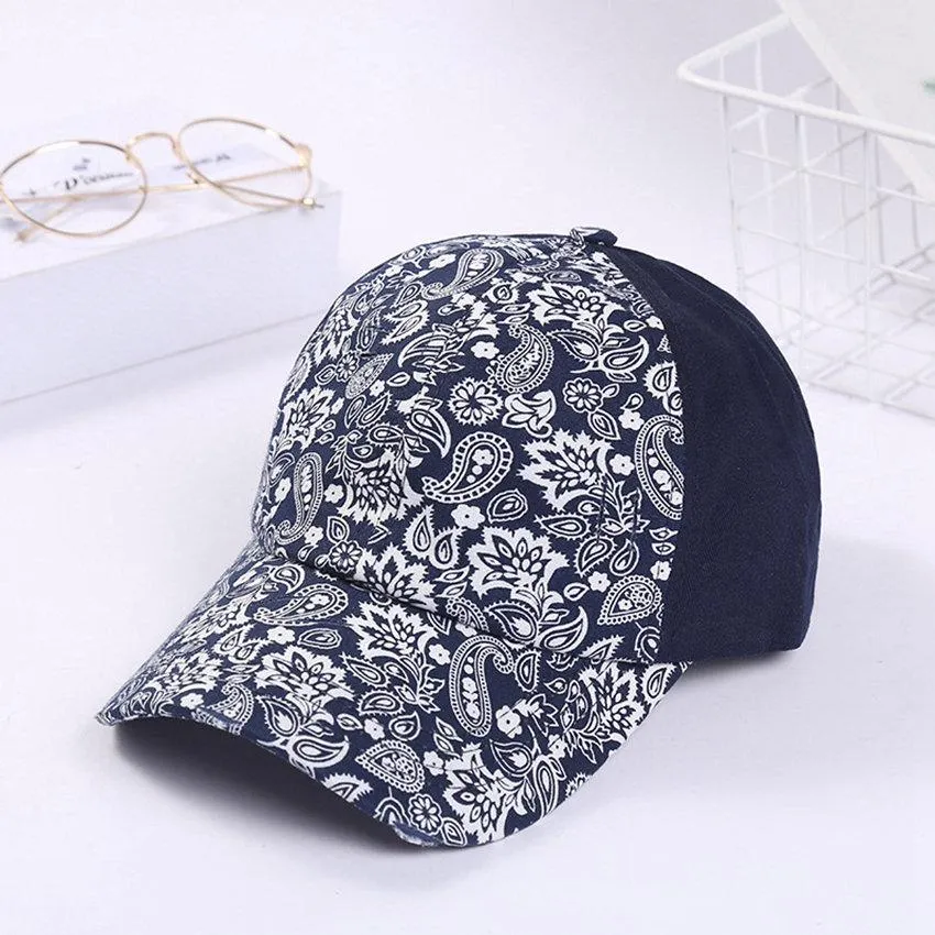 Party Cooling Hats For Men Criss Cross Ponytail Cooling Hats For Men Woman  Washed Paisley Print Messy Bun Baseball Caps Trucker Hat ZC245 From  Tina310, $3.64