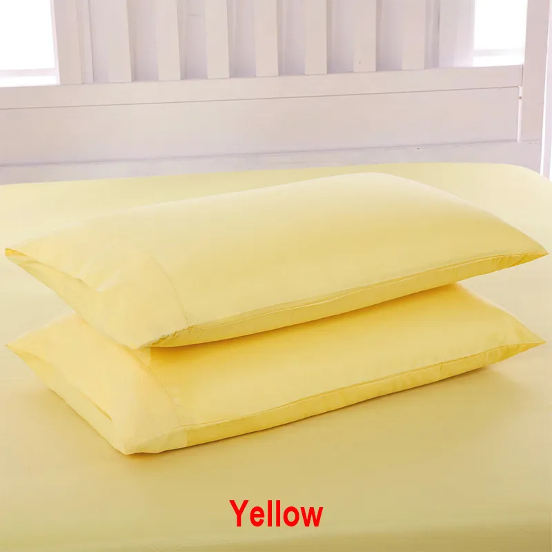 20*30 inches Cotton Pillowcase Envelope Pillow Case Skin-Friendly Ultra-Soft Pillowslip Bedding Supplies